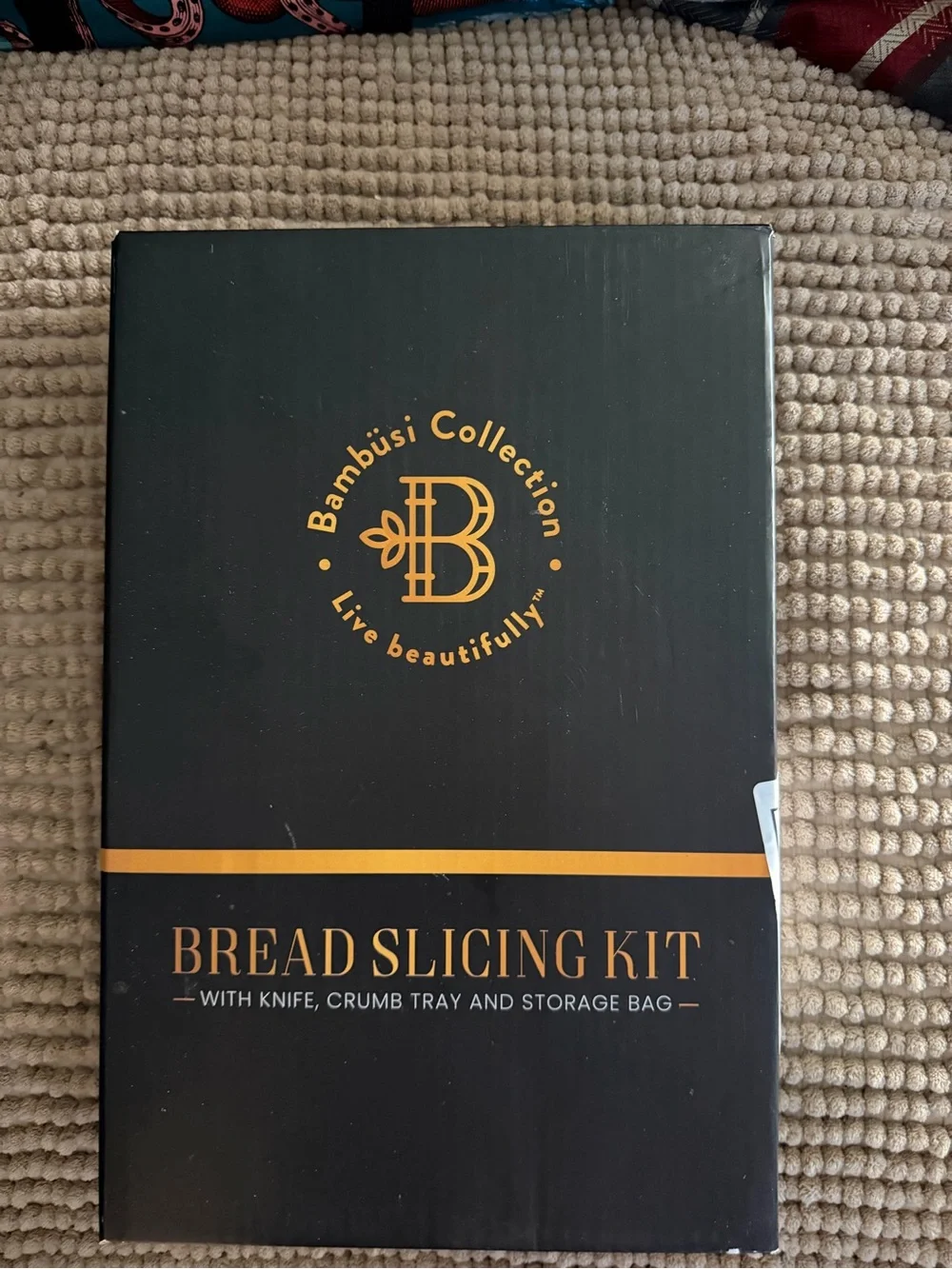 NIB Bambusi Bread Slicing Kit